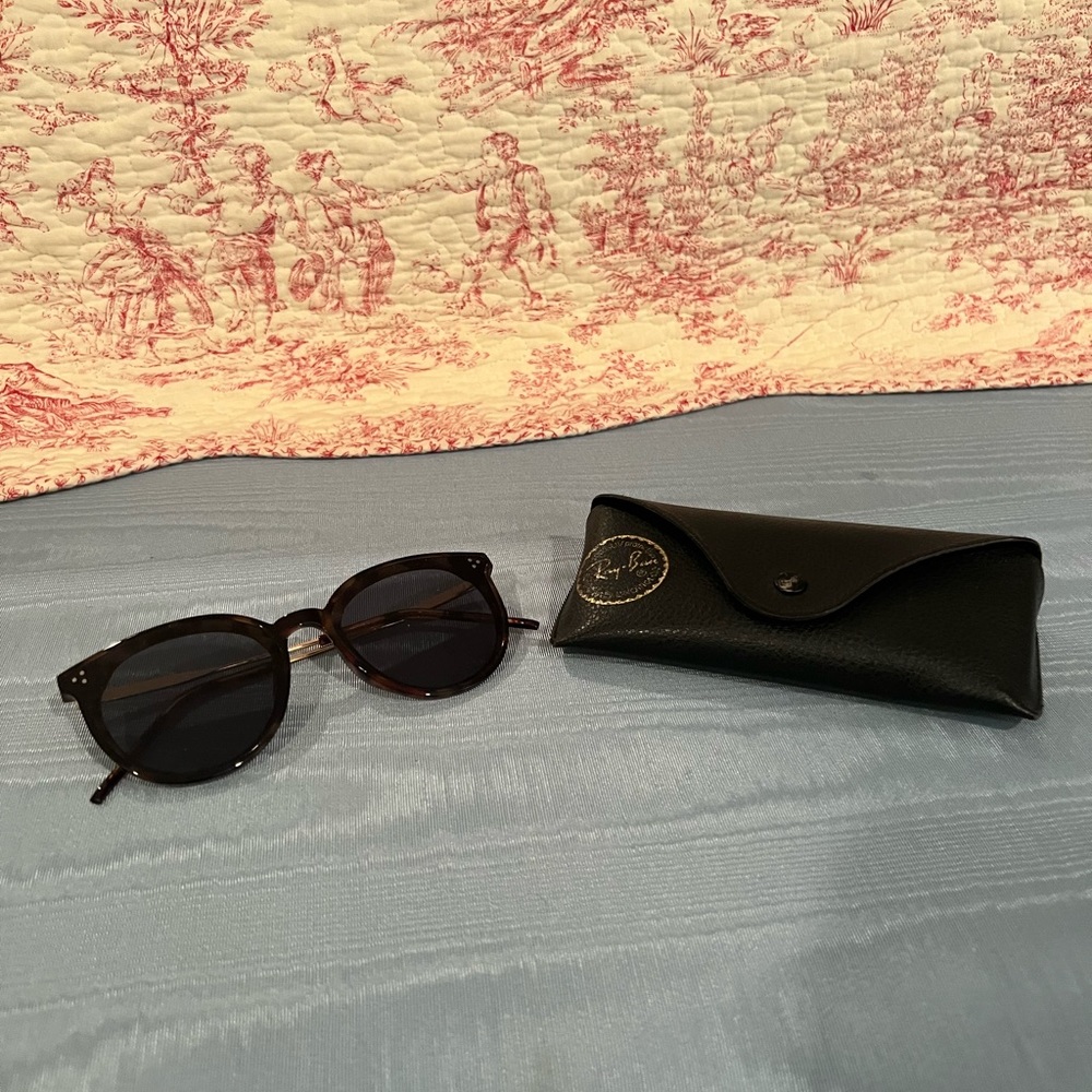 SUNGLASSES W/ RAYBAN CASE